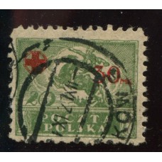 POLONIA 1921 Yv 234 EL VALOR MAS ALTO DE LA SERIE 45 €